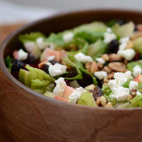 Apple, Pear & Beet Harvest Salad with Goat Cheese