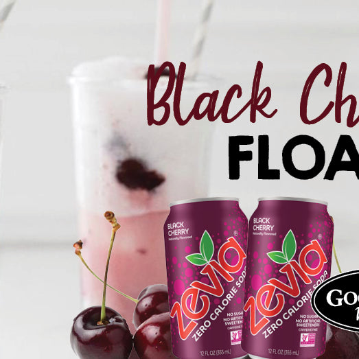 Guilt-Free Black Cherry Float