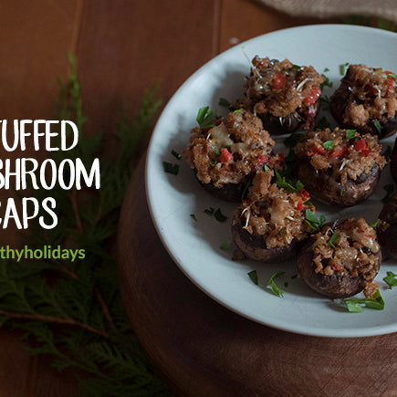 Stuffed Mushroom Caps