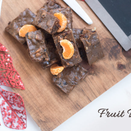 Christmas Fruit Bars with Nutmeg & Ginger