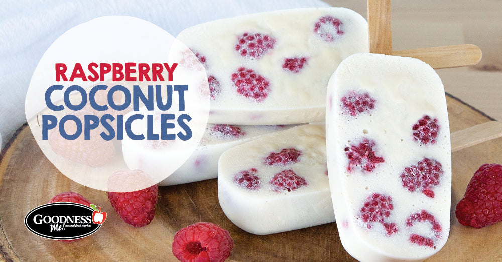 Raspberry Coconut Popsicles