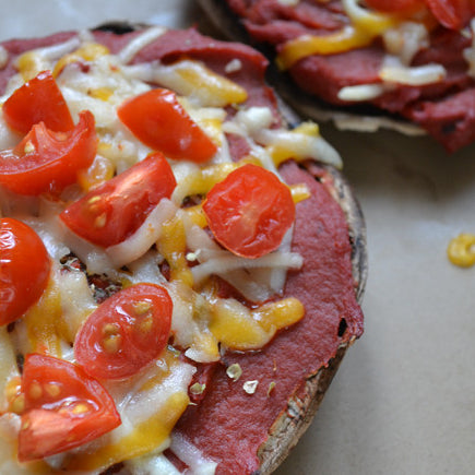 Gluten-Free DIY Portobello Pizza