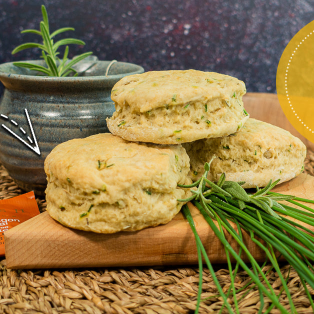 Rosemary Cheddar Biscuits