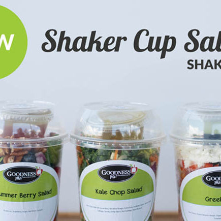 NEW Shaker Cup Salads - Shake, Shake, EAT!