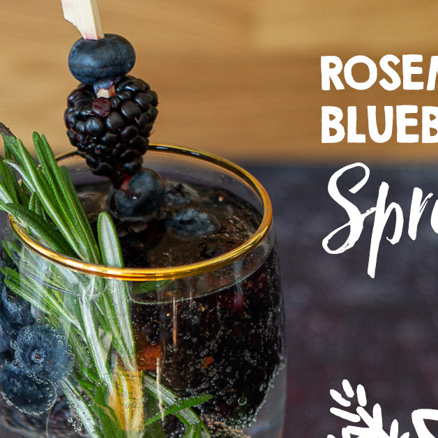 Rosemary Blueberry Spritzer