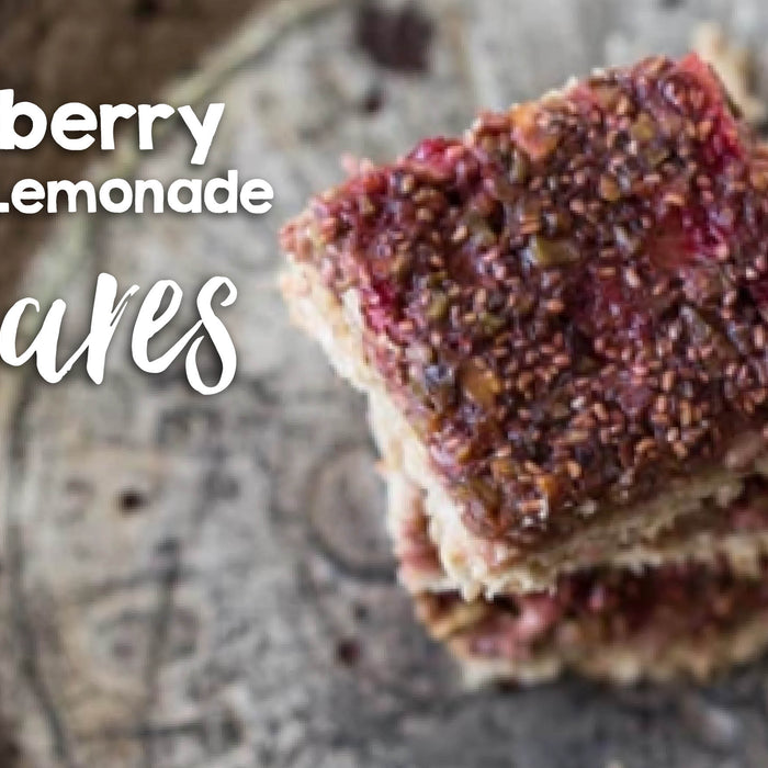 Strawberry-Pistachio Lemonade Squares