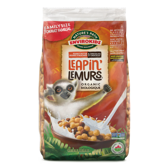 Nature's Path - Eco Pac Envirokidz Org Leapin' Lemurs, 650 g