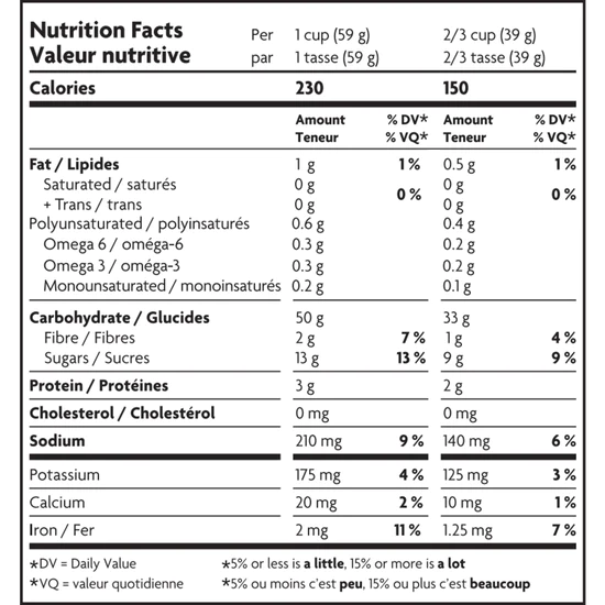 Nature's Path - Organic Mesa Sunrise Raisin, 825 g