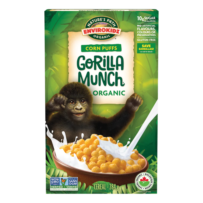 Nature's Path - EnviroKidz Organic Gorilla Munch, 284 g