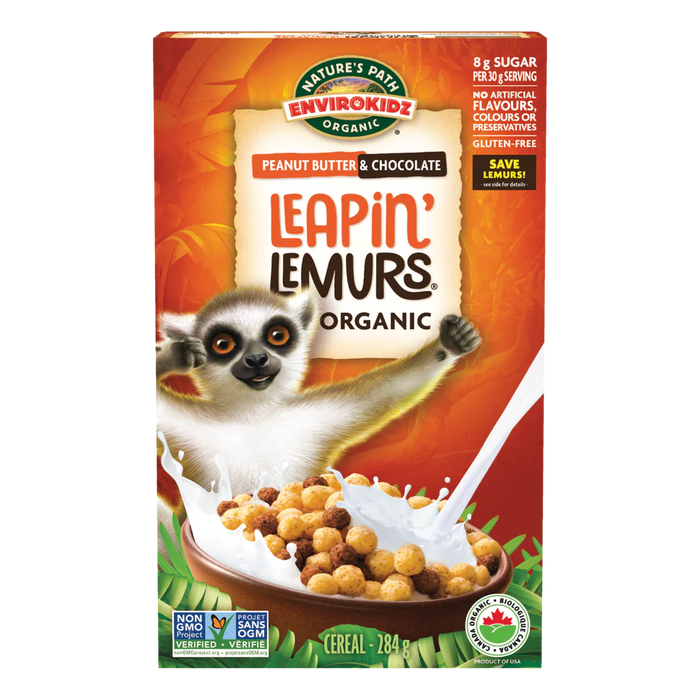 Nature's Path - EnviroKidz Organic Leapin' Lemurs, 284 g