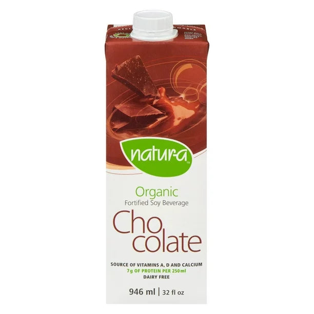 Natur-a - Chocolate Soy Beverage, 1.89 L