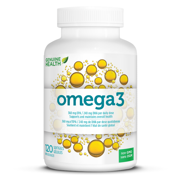 Genuine Health - Omega3, 120 SG