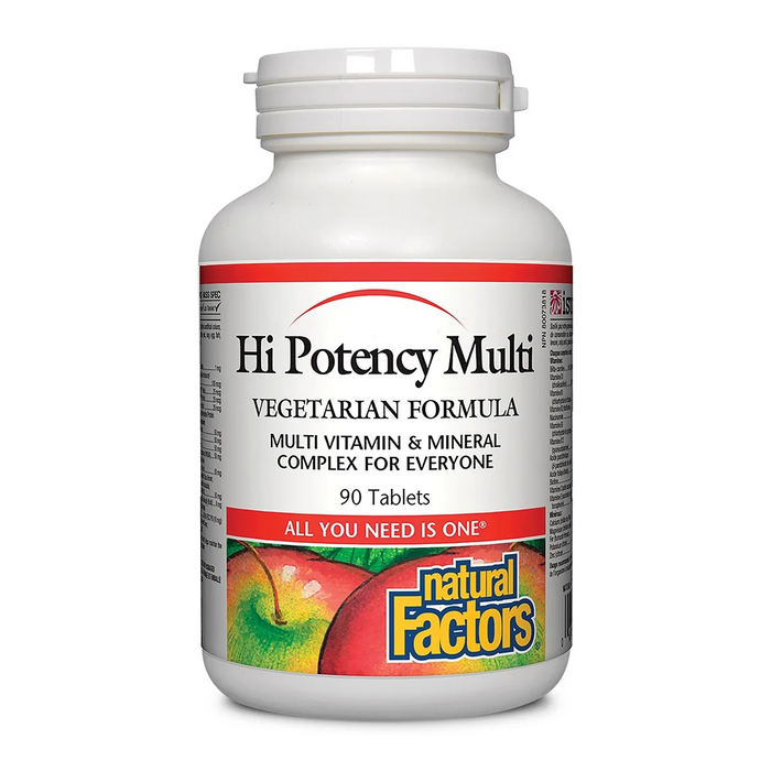 Natural Factors - Hi Potency Multivitamin, 90 SG