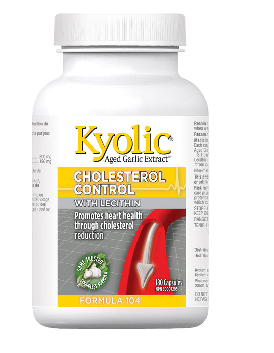 Kyolic - Formula 104 Choles Ctrl Lecithin, 180 Caps