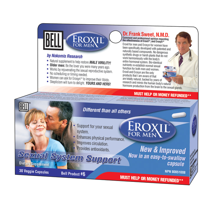 Bell - Nokomis Eroxil For Men, 30 Vcaps