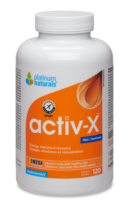 Platinum Naturals - Activ-x For Men, 120 CAPS