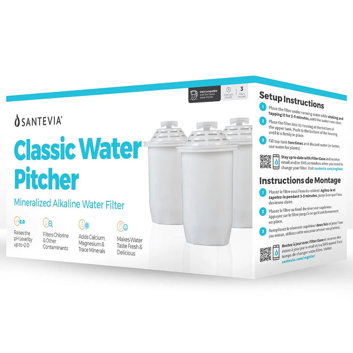 Santevia - Water Pitcher Filters, 3 PK