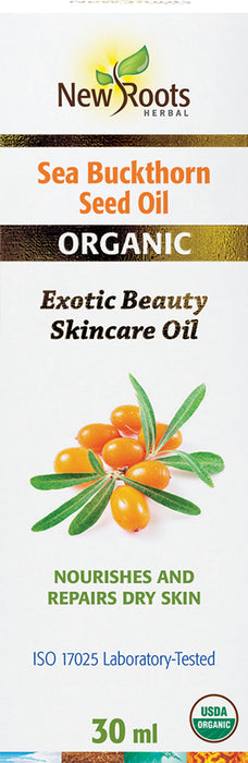 New Roots Herbal - Seabuckthorn Seed Oil, 30ML