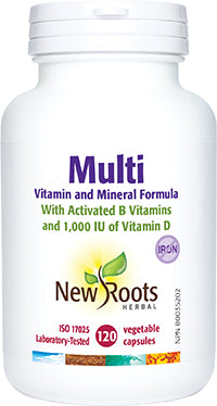 New Roots Herbal - Multi, 120 VCAPS