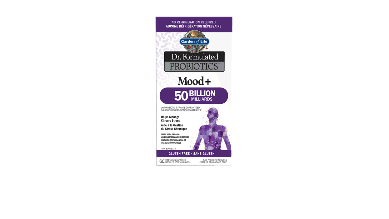 Garden of Life - Mood+ 50B, 60 Vcaps
