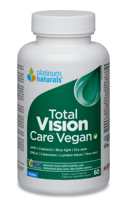 Platinum Naturals - Total Vision Care Vegan, 60 SG