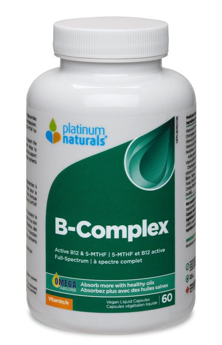 Platinum Naturals - B-Complex, 60 VCAPS