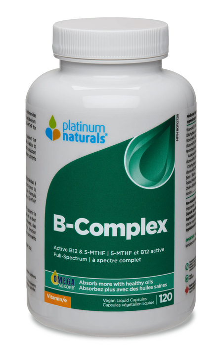Platinum Naturals - B-Complex, 120 VCAPS