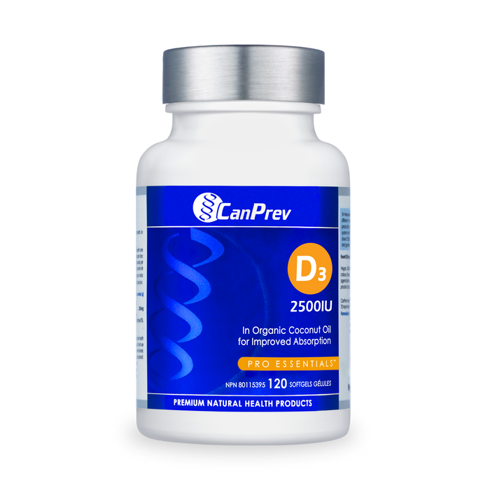 CanPrev - D3 2500IU, 120 SG