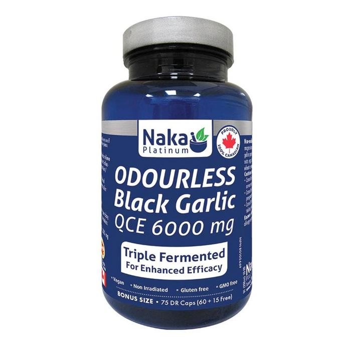 Naka Platinum - Black Garlic, 75 VCAPS