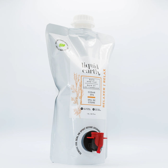 Liquid Earth - Bath & Tile Cleaner - Cedar, 1.5 L