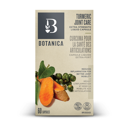Botanica - Turmeric Pain & Joint Liquid Cap, 60 CAPS