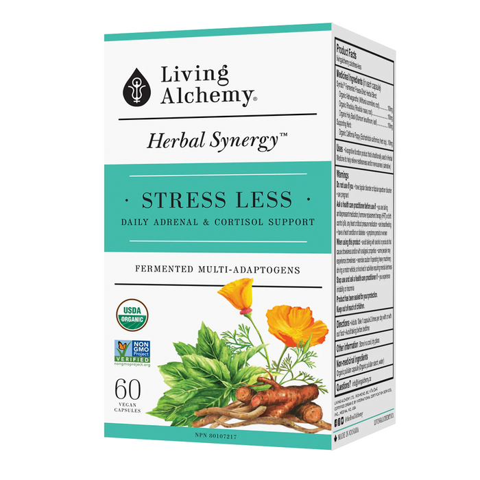 Living Alchemy - Stress Less, 60 VCAPS