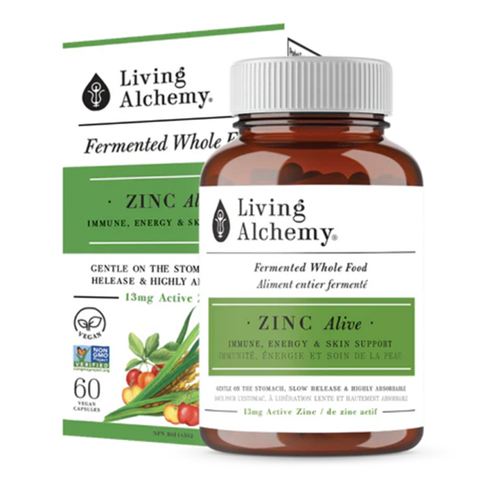 Living Alchemy - Zinc Alive, 60 Vcaps