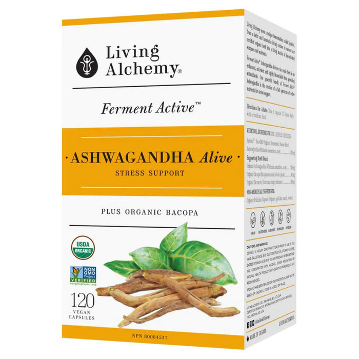 Living Alchemy - Ashwagandha Alive, 120 VCAPS