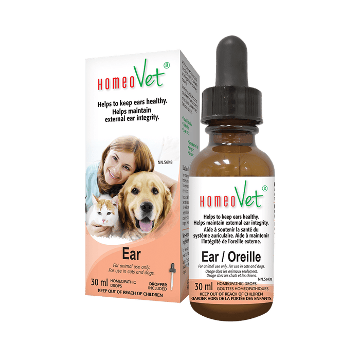 HomeoVet Homeopathic Drops - Ear, 30 mL