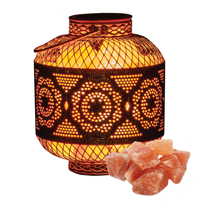 La Luna - Mumbai Salt Lamp & Oil Warmer, 1 EACH