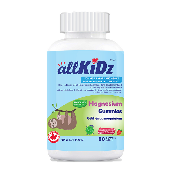 Allkidz - Magnesium, 80 GUMMIES