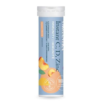 Organika - Instant-C Immunity Peach, 10 Ct