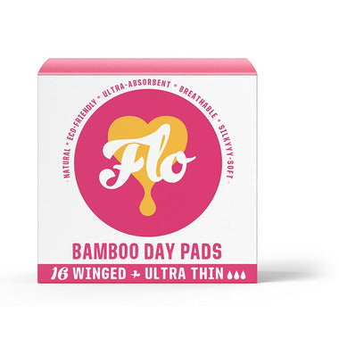 Here We Flo - FLO Pads Day With Wings, 16 Ct
