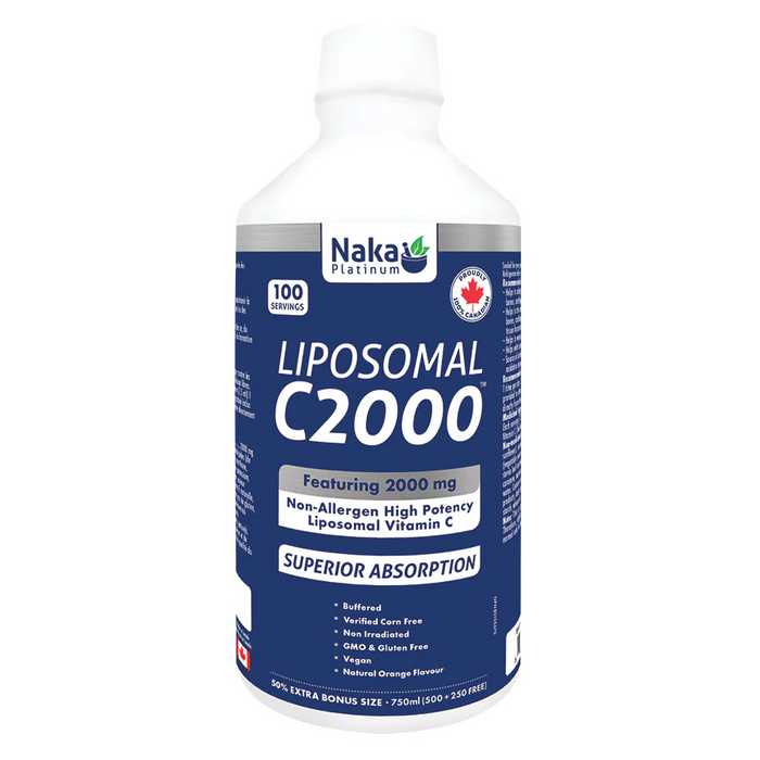 Naka Platinum - Liposomal C2000, 750 mL