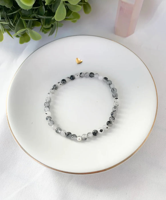 MalaBliss - MB Mini - Black Rutilated Quartz, Each