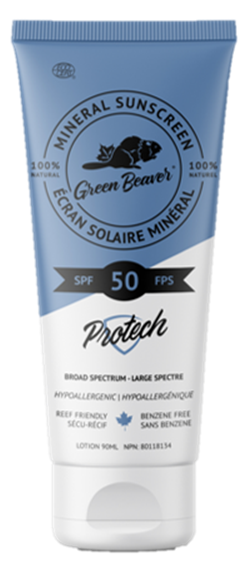 Green Beaver - SPF 50 Adult Sunscreen Lotion, 90 mL