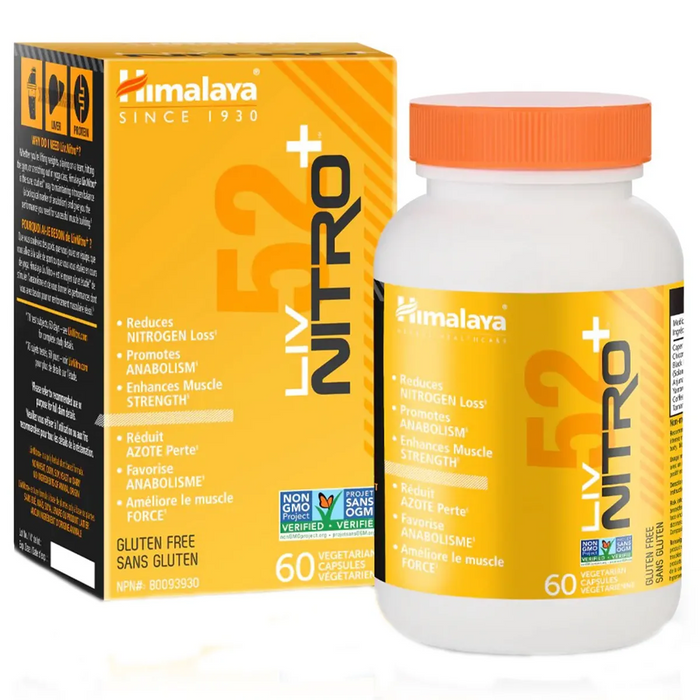 Himalaya - LivNitro 52+, 60 Vcap
