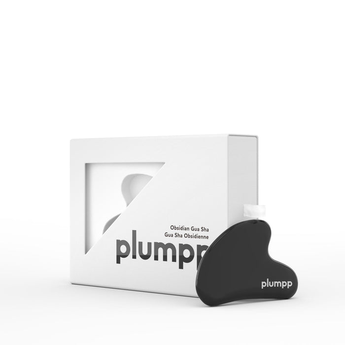 Plumpp - Gua Sha - Obsidian, Each
