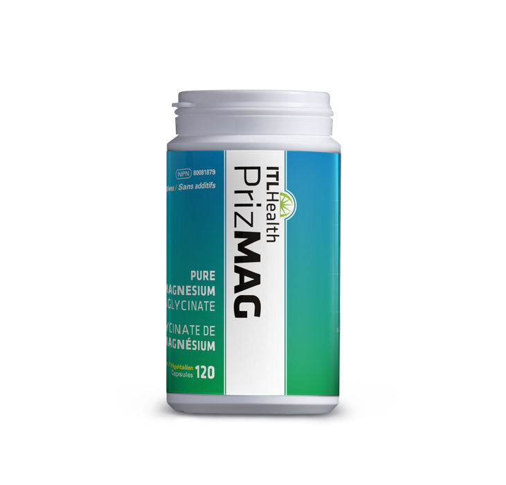 ITL Health - PrizMAG Magnesium Bisglycinate, 120 Capsules