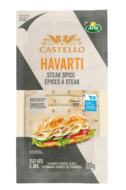 Castello - Steak Spice Havarti Slices, 165 g