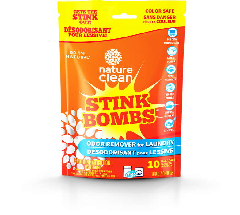 Nature Clean - Stink Bombs - Fragrance Free - 10 Count