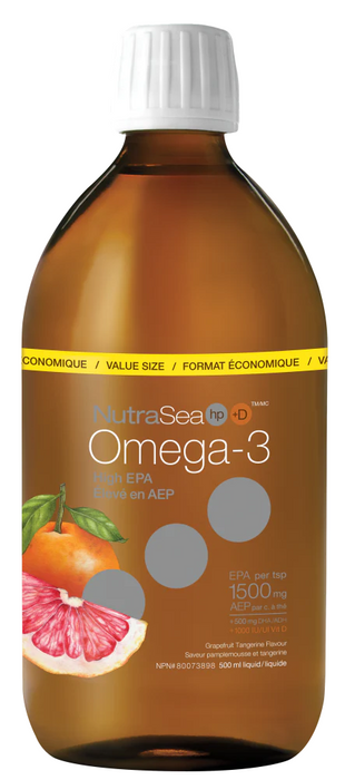 Nature's Way - NutraSea HP +D Grapefrt Tangrine, 500ml