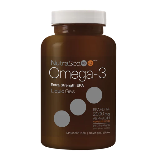 Nature's Way - NutraSea HP +D, 60 CAPS