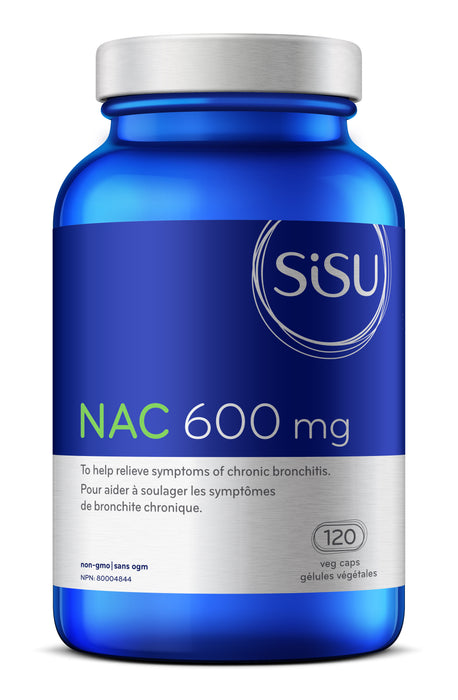 Sisu - NAC 600mg, 120 VCAP